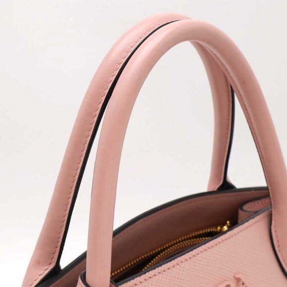 PRADA Pink Leather Saffiano Shoulder Bag - Picture 5 of 9